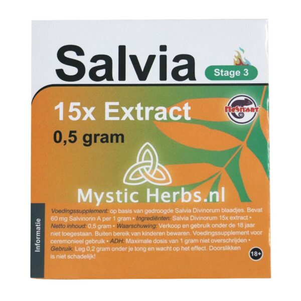 Salvia 15x Extract - Mystic Herbs